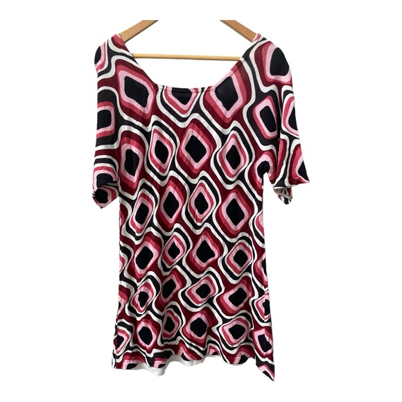 Knit 70’s pattern tunic. Size medium - Picture 3 of 3